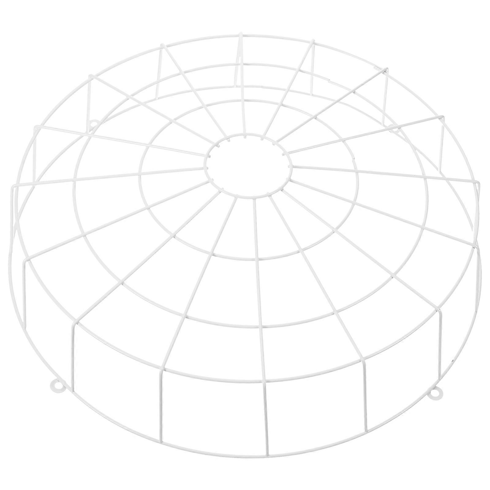 Exit Sign Light Wire Guard For Shopping Mall General Users White Color Metal Emergency Light 1Pcs