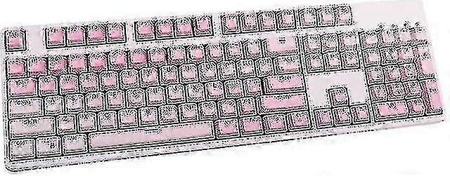 104 Key Sunset Gradient PBT Keycaps for Cherry MX Mechanical Keyboards