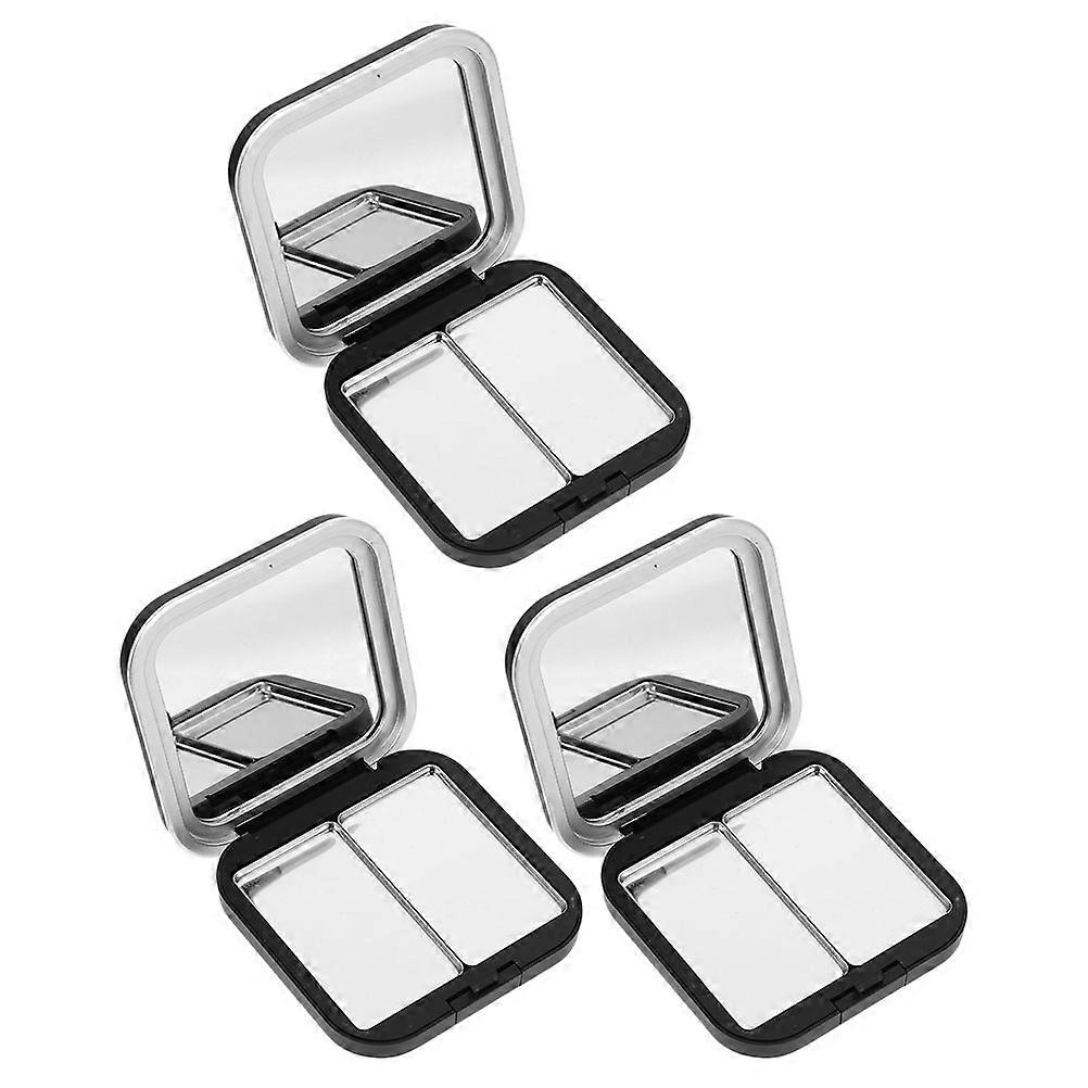 Makeup Magnetic Palette Empty Eyeshadow Box Professional Makeup Sessions Minimalist Style 3 Sets