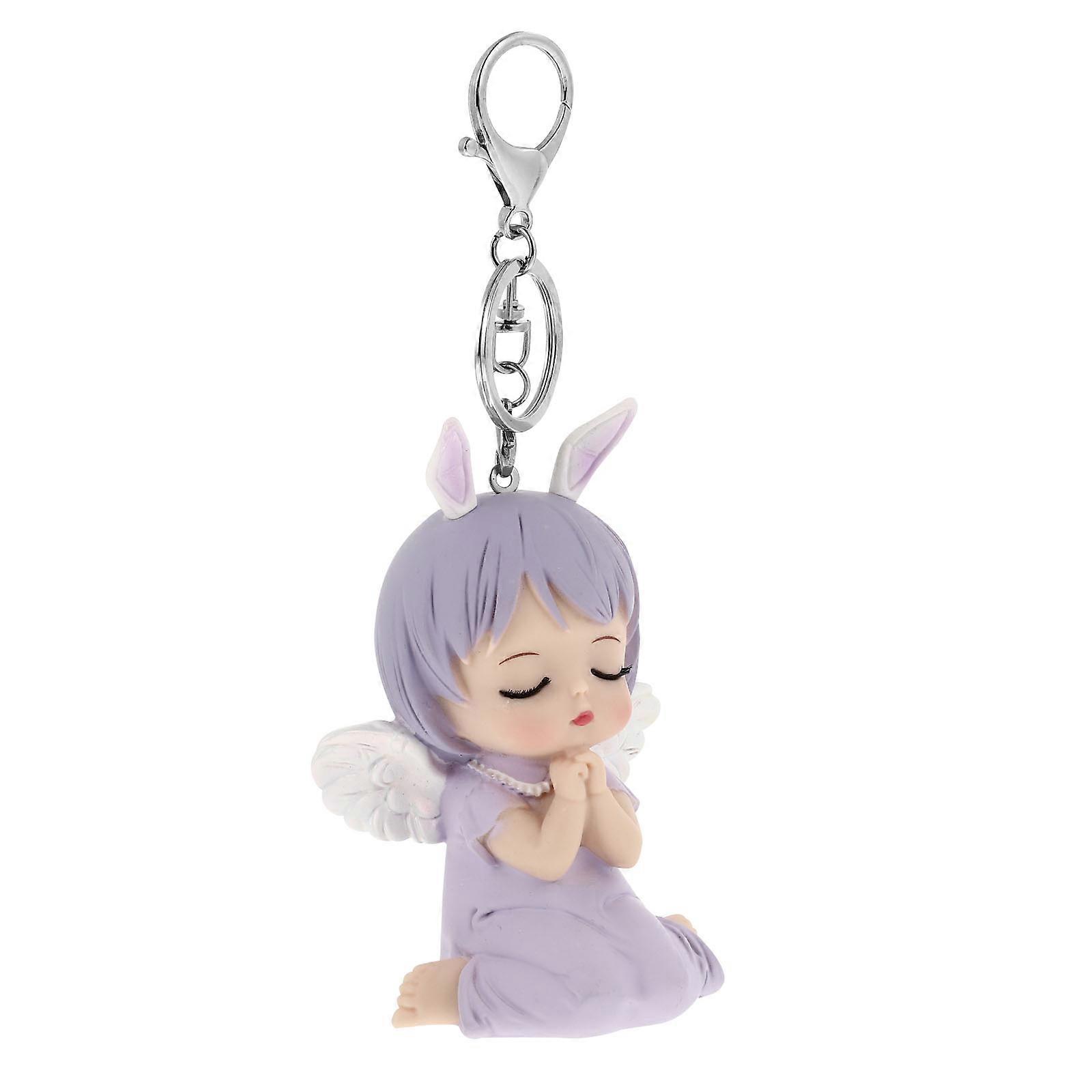 لطيف ملاك دمية سلسلة المفاتيح قلادة دائم سحر الكرتون لحقائب اليد حقائب الظهر الحرفية تصميم كليب