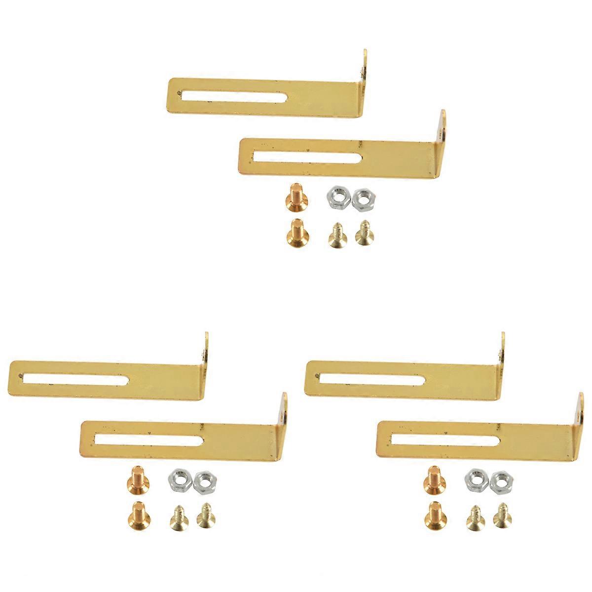 エレキギター用ブラケットネジ 2本 ゴールド