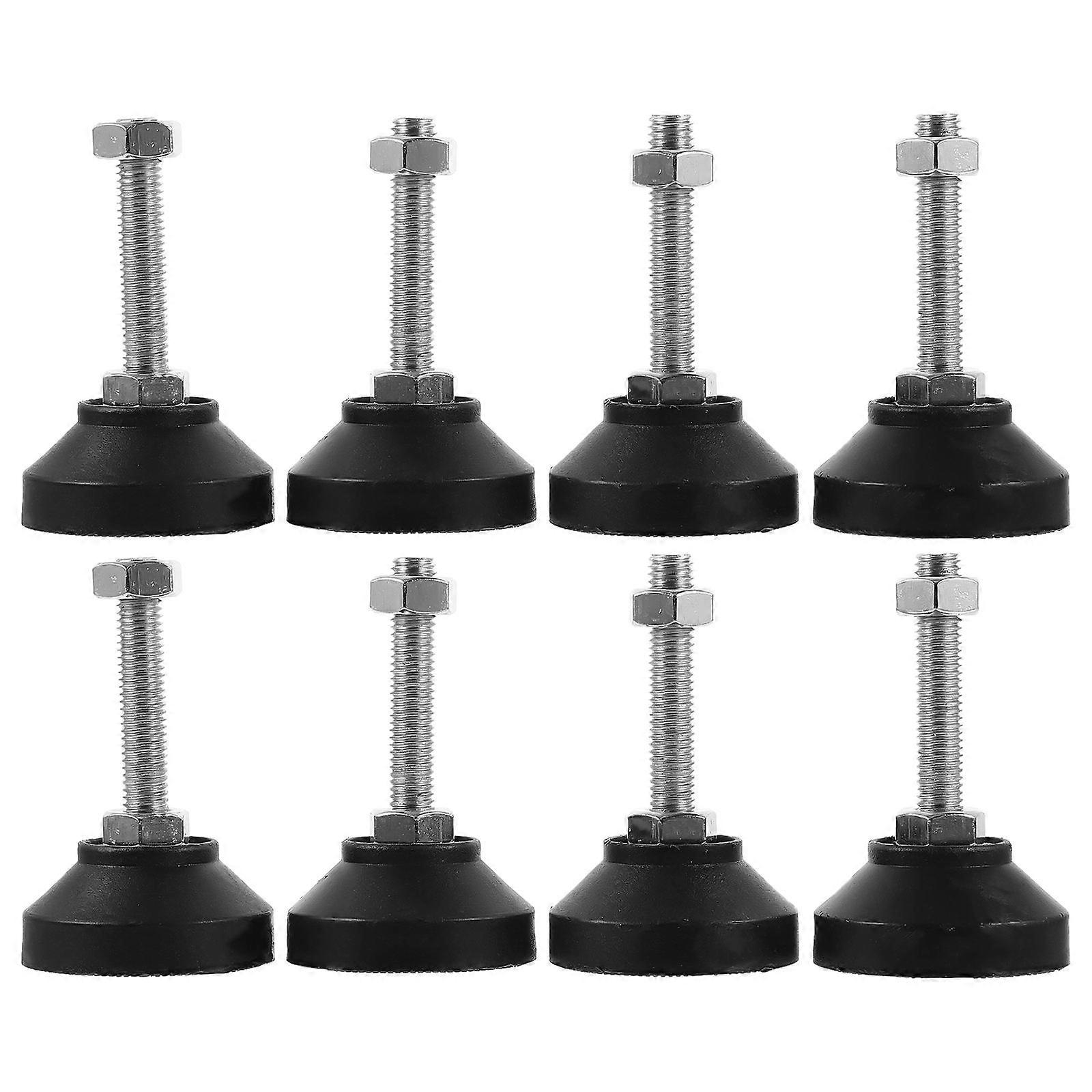 Furniture Leveler Adjustable Height Support for Chairs Shelving Units 8 Pcs