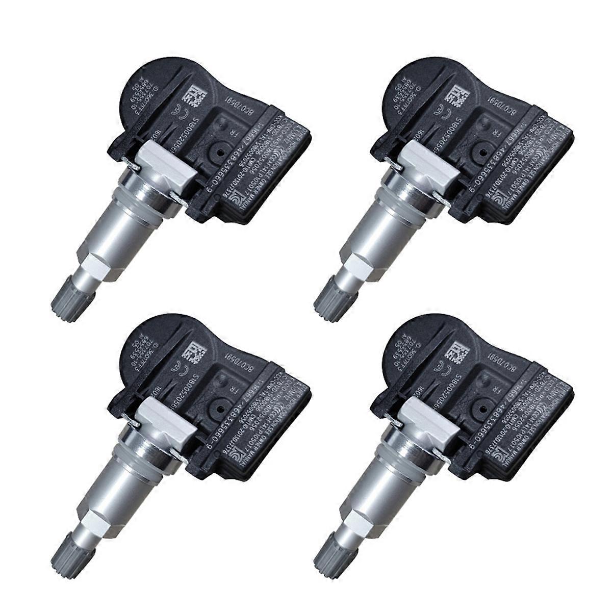 4 Pcs Car Tire Pressure Sensor 433MHz for Sentra SL