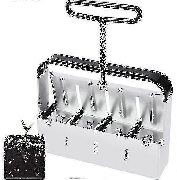 Narzędzie do siewu ogrodu Tool toolclod Maker Soil Blocker