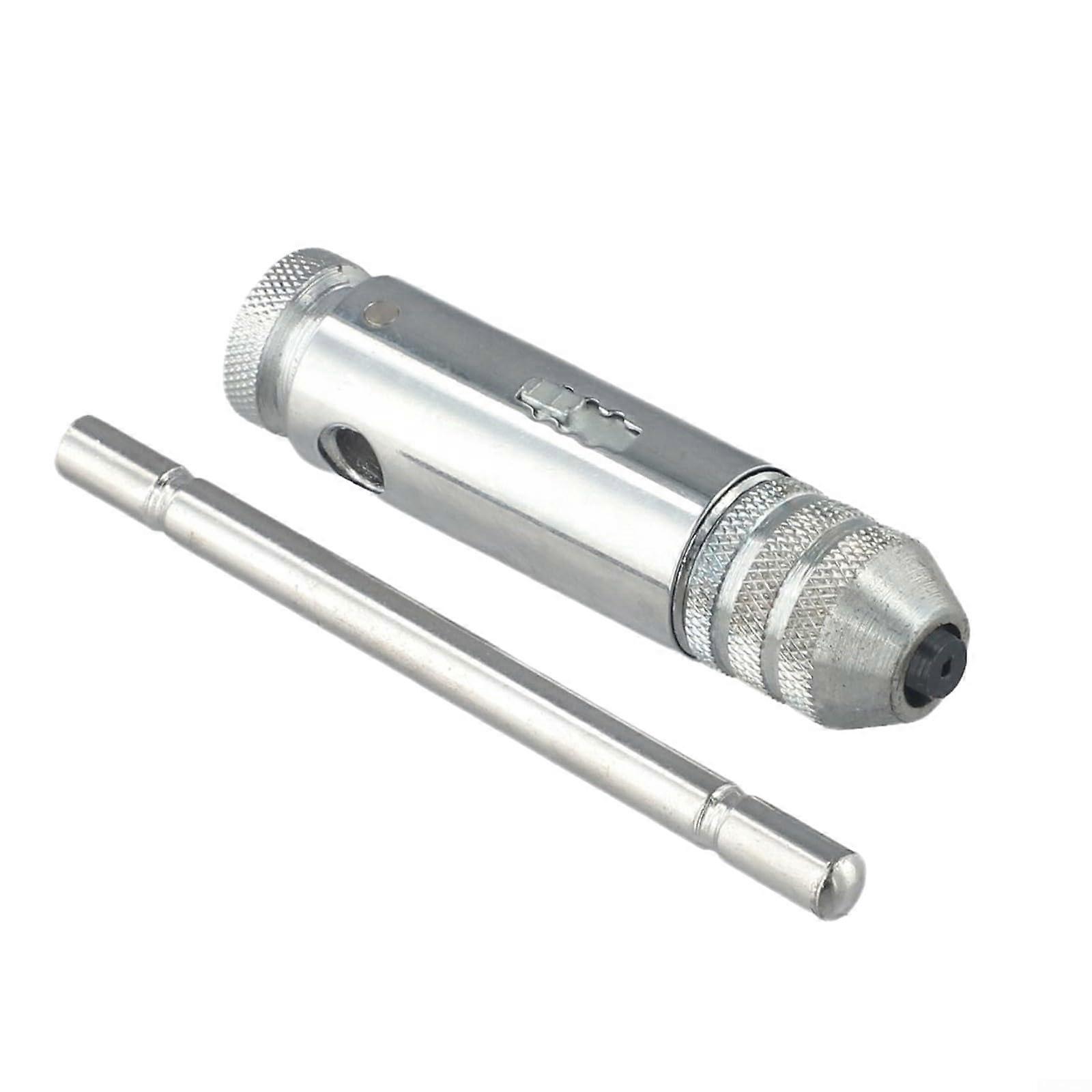 Multifunctional tap wrench with Thandle and 5 metric thread taps on M8 for maximum durability (7piece set)