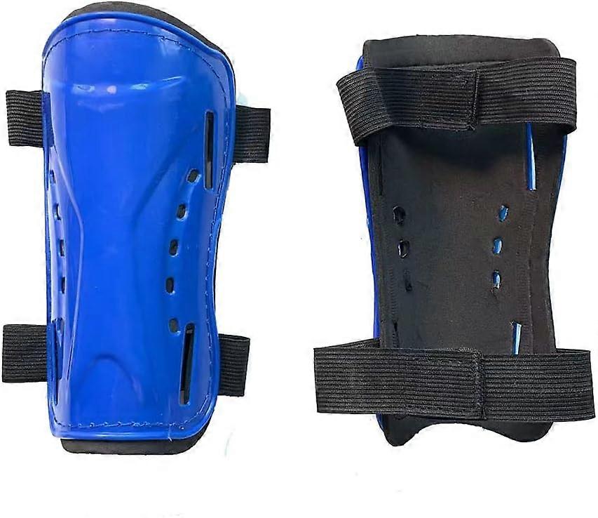 Soccer Shin Guards, Youth Soccer Shin Pads, Breathable and Lightweight Child Calf Protective Gear(Blue)