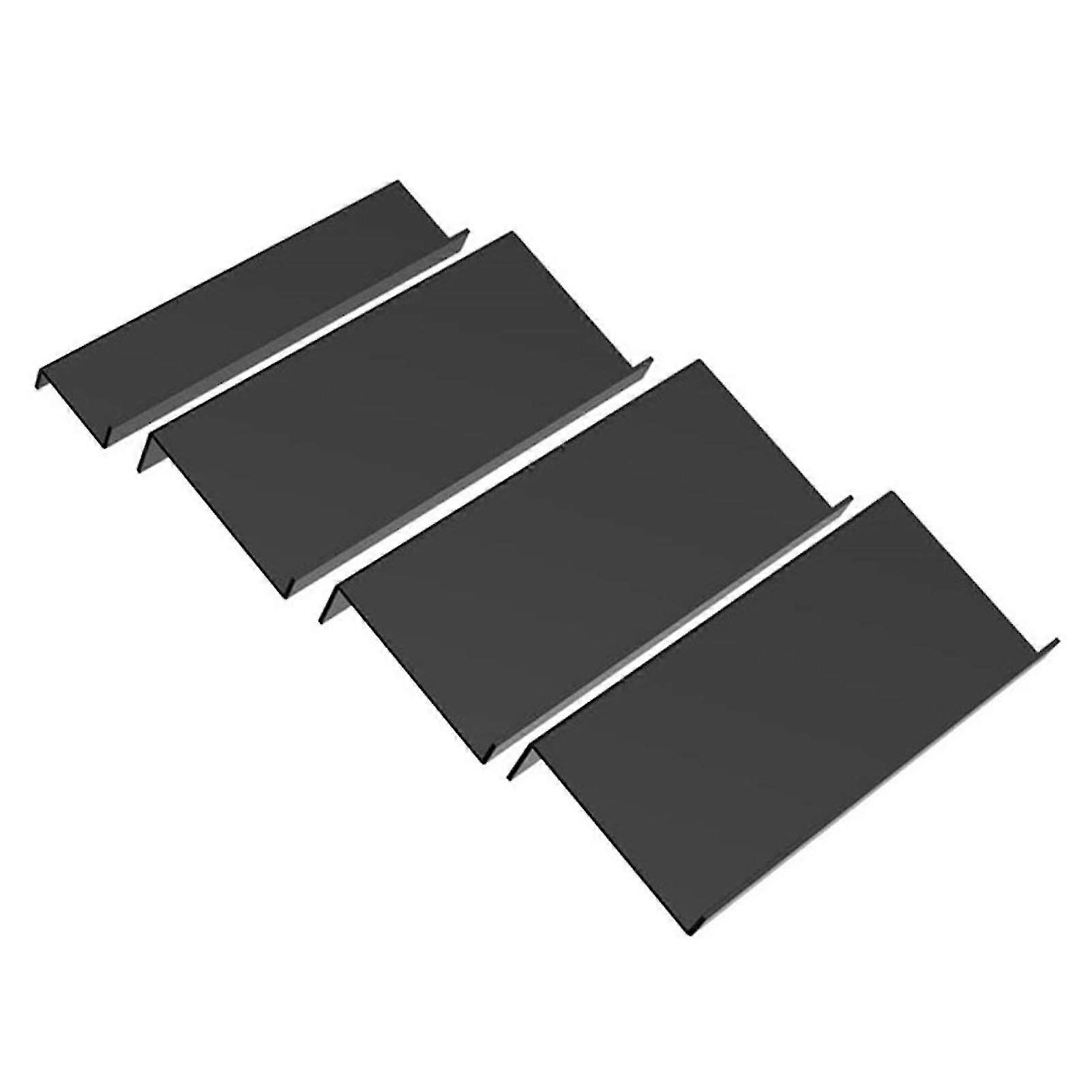 Extendable Spice Rack Kitchen Drawer Organizer - Black 1 Set