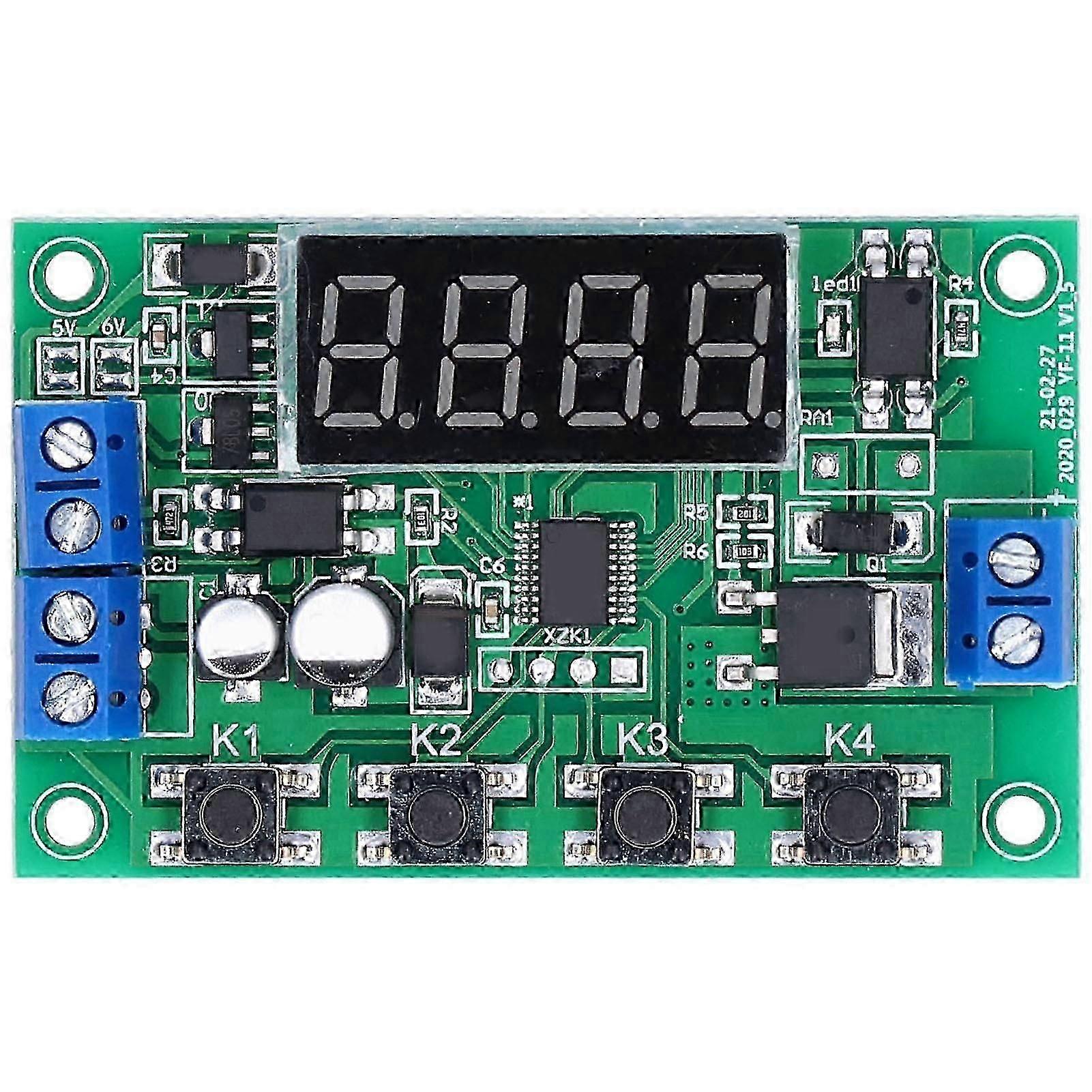 Relay Module 32 Functions Safe Reliable Digital Delay Timer Control Switch for DC Motors