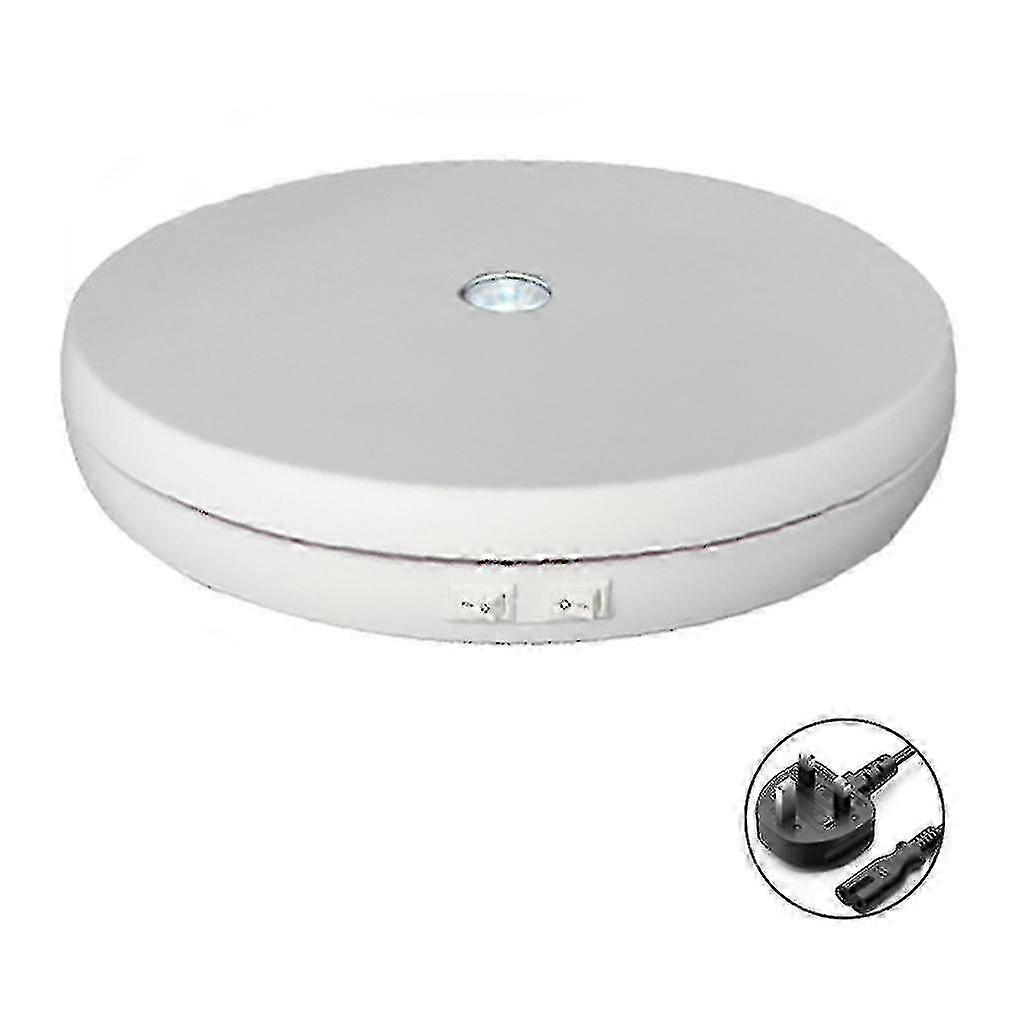 Smart Adjustable Speed Electric Turntable with 360 Degree Rotation for 110/220v Use