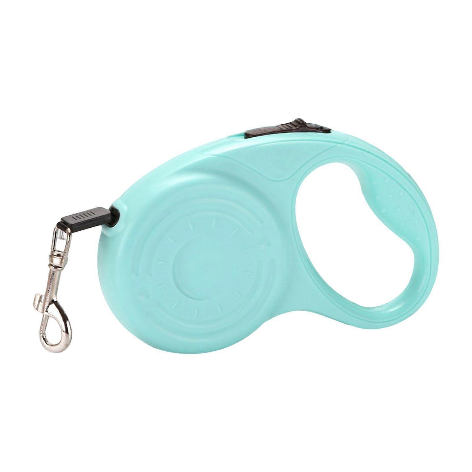 Retractable Dog Leash Tangle-Free Dog Traction Rope Anti-Slip Handle Extendable Dog Leash Pet Walking Leash for Small and Medium Pets One Button Lock 