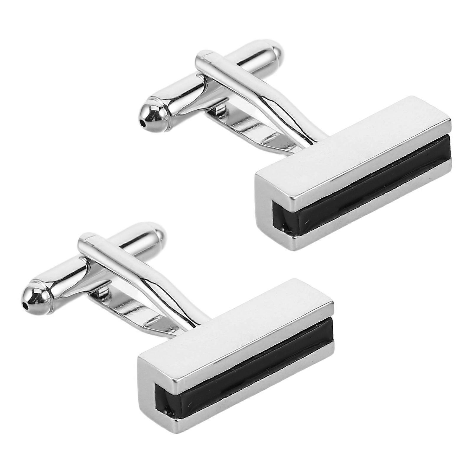 Formal Occasions Cuff Links Mens French Cufflinks Fade-Resistant Copper Material 2.60X2.00X0.60CM 1Pair