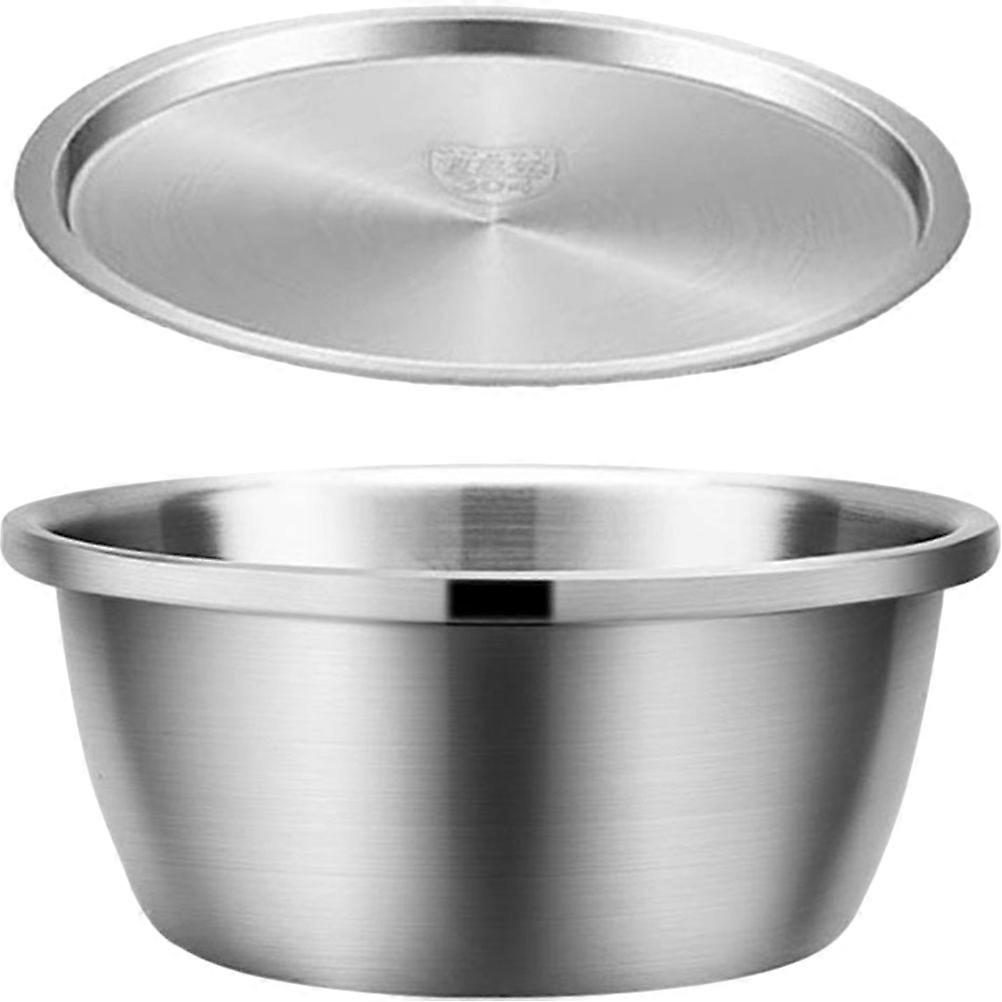 Stainless Steel Mixing Bowl Set Food Grade Kitchen Container for Baking, Cooking, Salad Prep, Eggs, Pasta & Sauces Easy to Clean