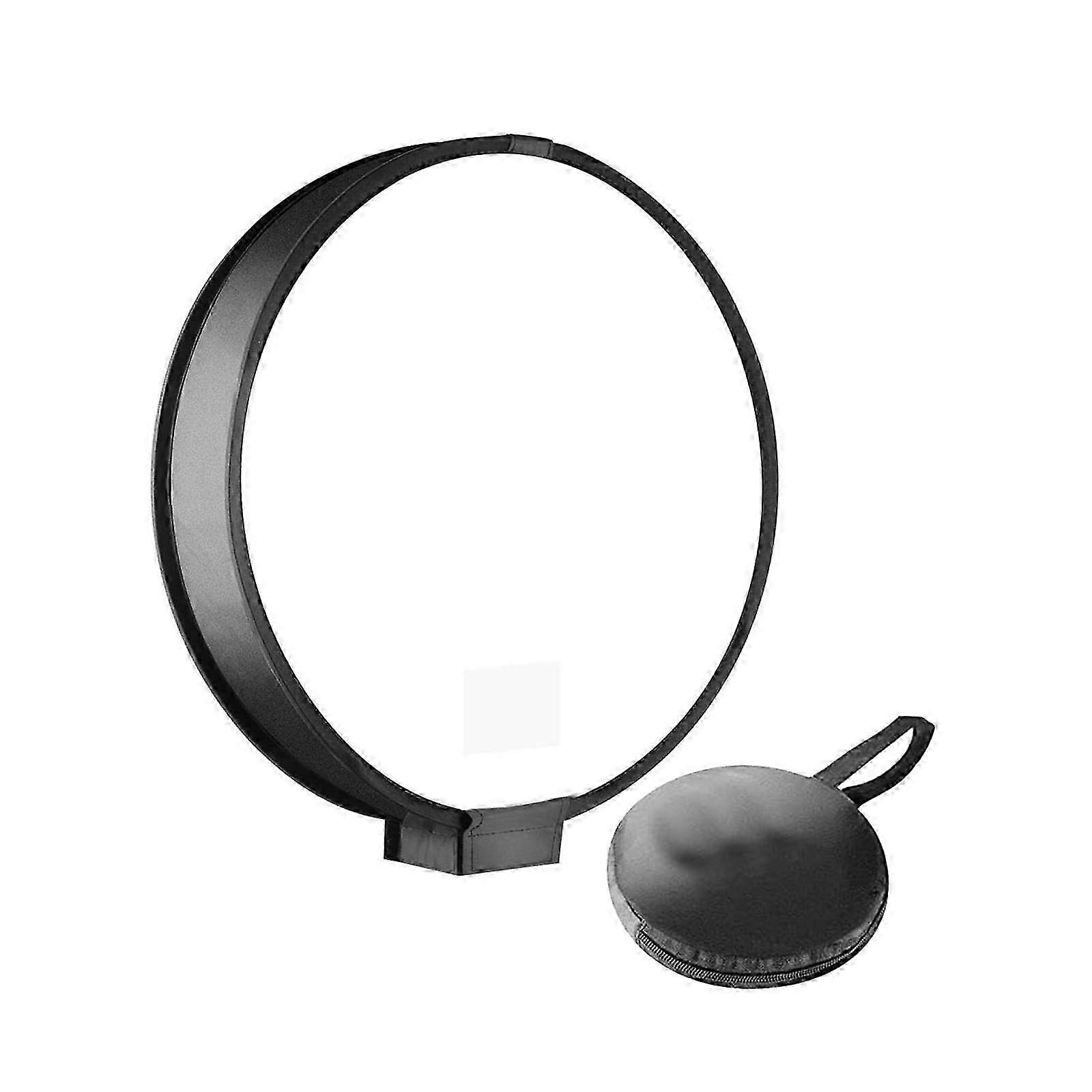 Portable Flash Diffuser, Collapsible, Universal Small Round Softbox, Disc Panel Suitable for Product Photography Portrait Studio Use