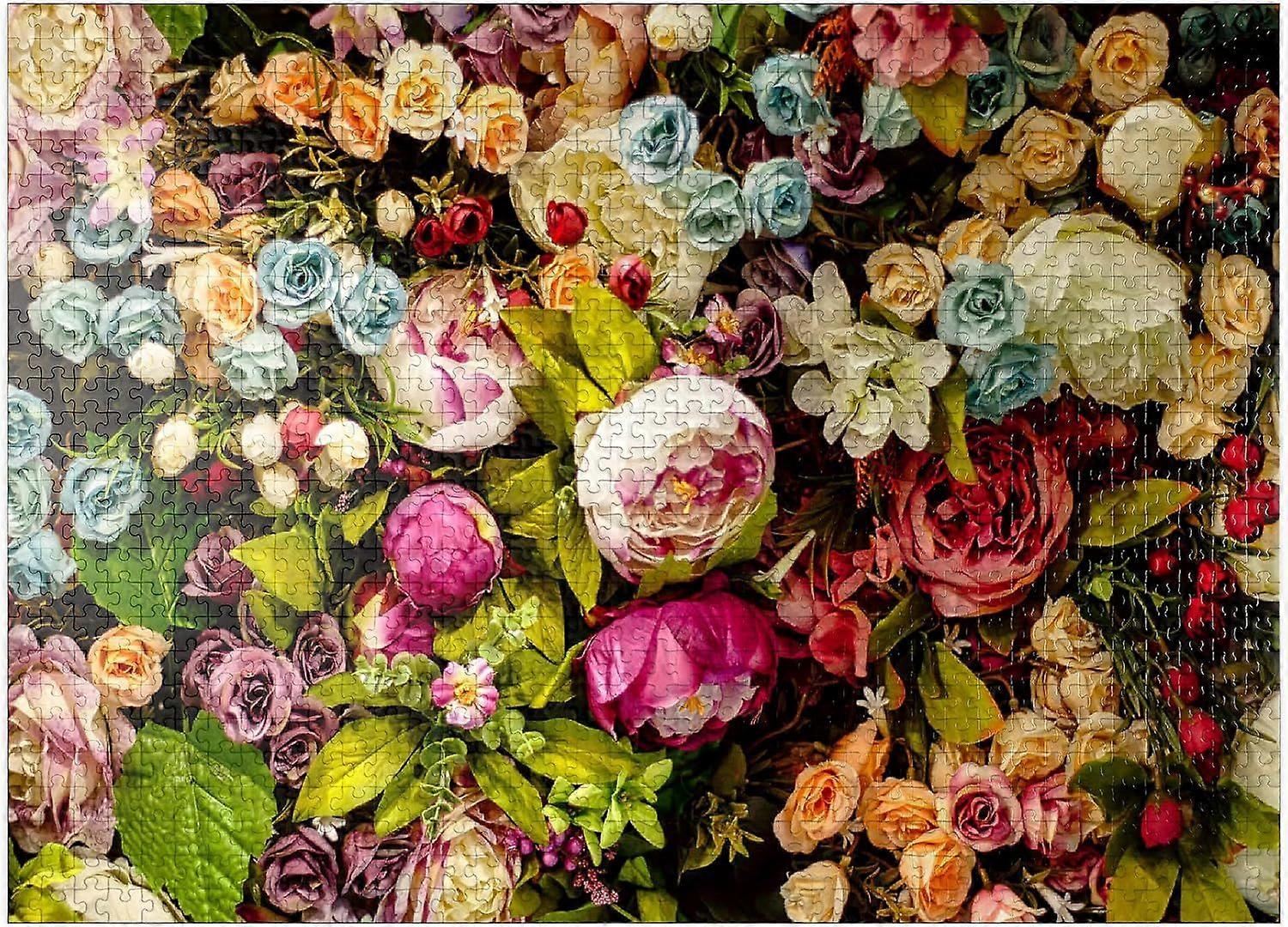 Blomma Vägg - Premium 1000 bitar pussel stil 441