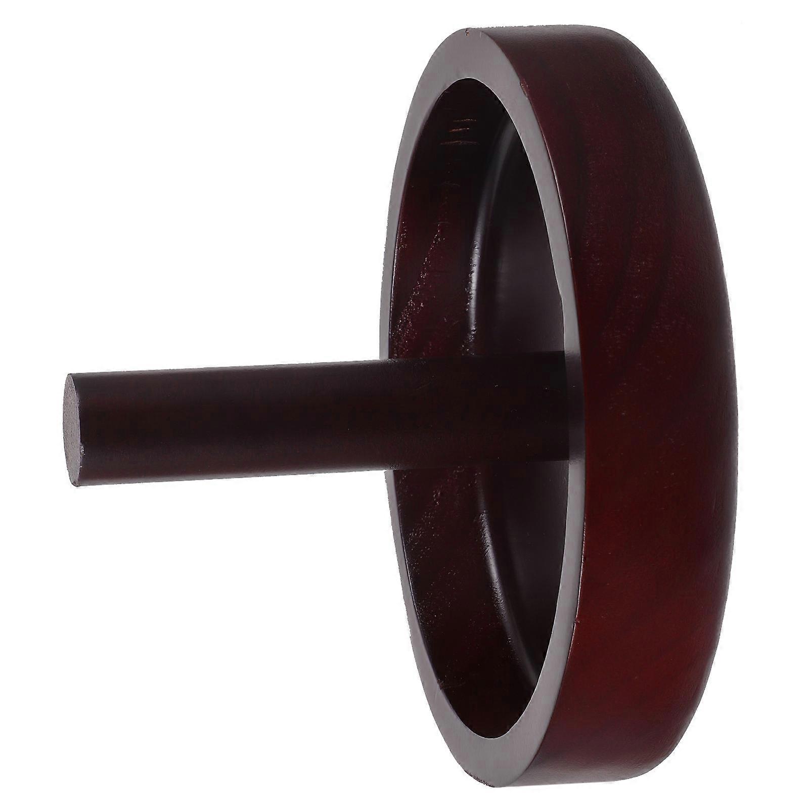 Cue Chalk Holder Billiard Wooden Pool Table Chalk Storage Appearance Dark Brown 6.7×6.7×5.5in 1Pack