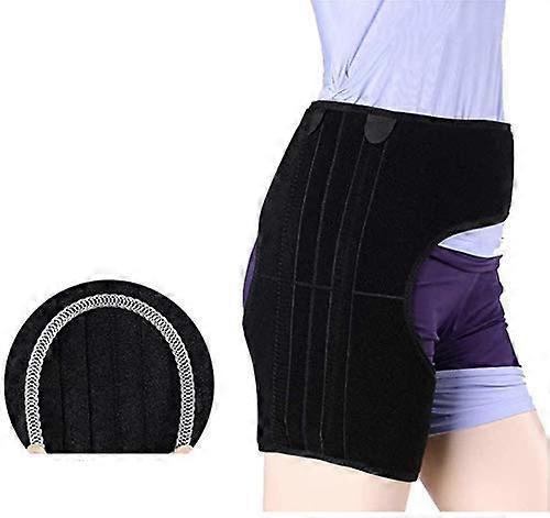 Compression Bandage for Hip, Sciatica Pain Relief, Injury Belt for Pulled Muscle (M)