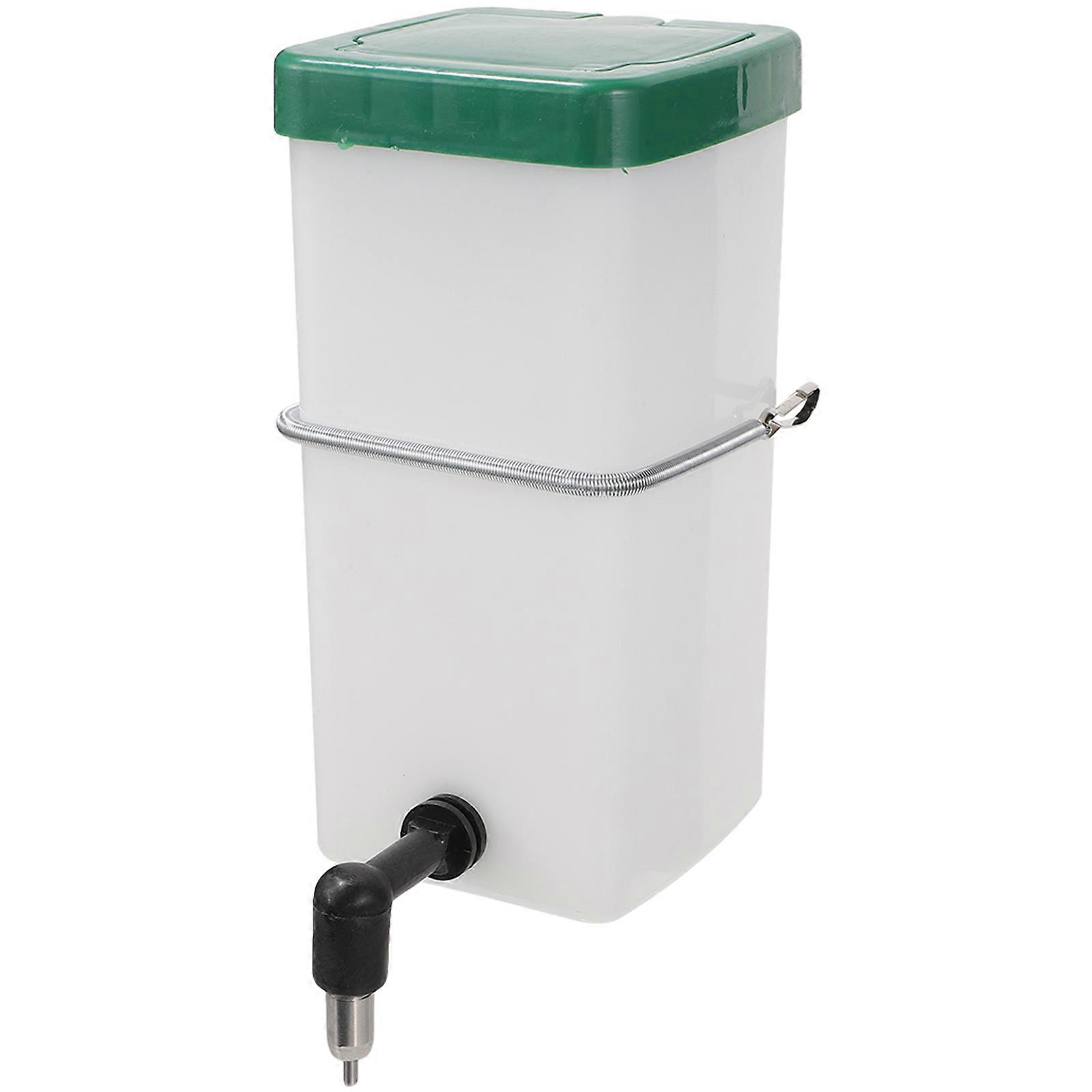 Rabbit Drinking Fountain Automatic Rabbit Feeder Hamster Water Dispenser Daily 18x9cm Capacity 1000ml Pet Drinking 1Pcs