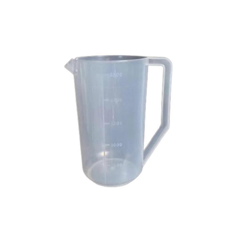 Thickened High Temperature Resistant Plastic Measuring Cup with Lid for Baking and Mixing Soap Milk Tea