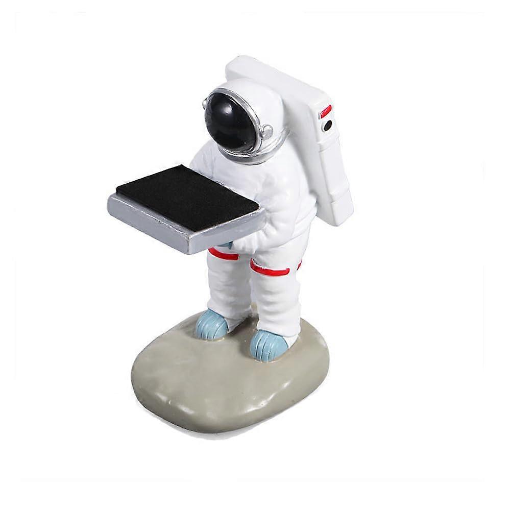 Creative Watch Holder Stand for Astronaut-Themed Display, Tabletop Ornament Storage, Small Home Decor, Unique Craft Storage