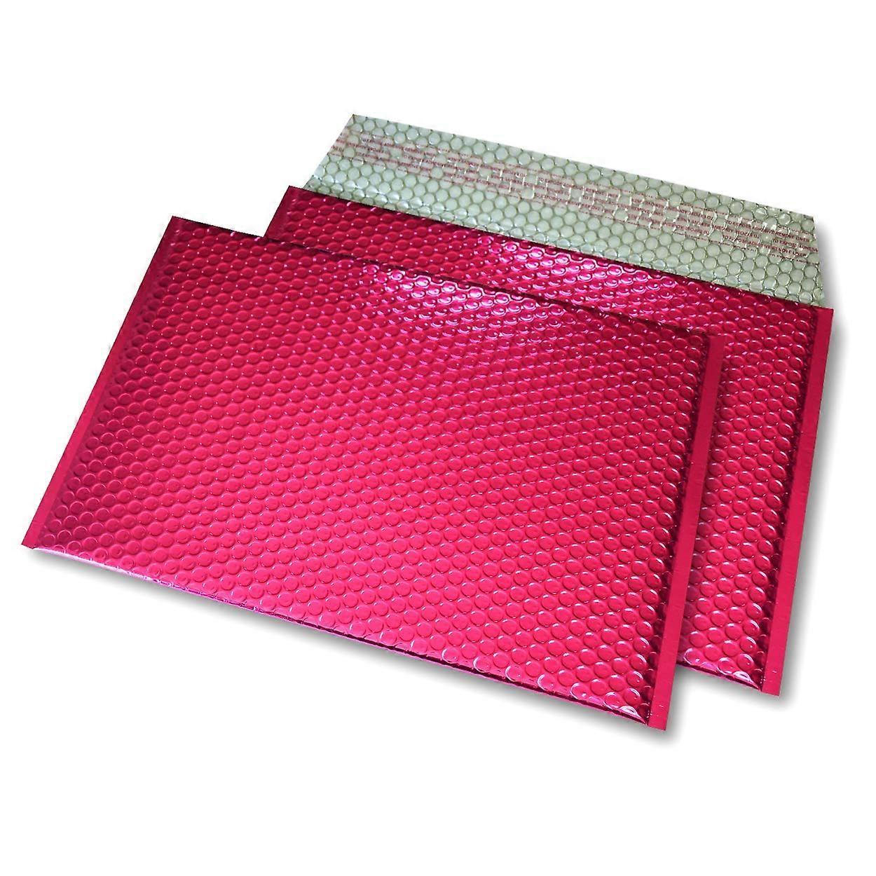 Metallic Bubble Envelopes 325x235mm SelfAdhesive Pink