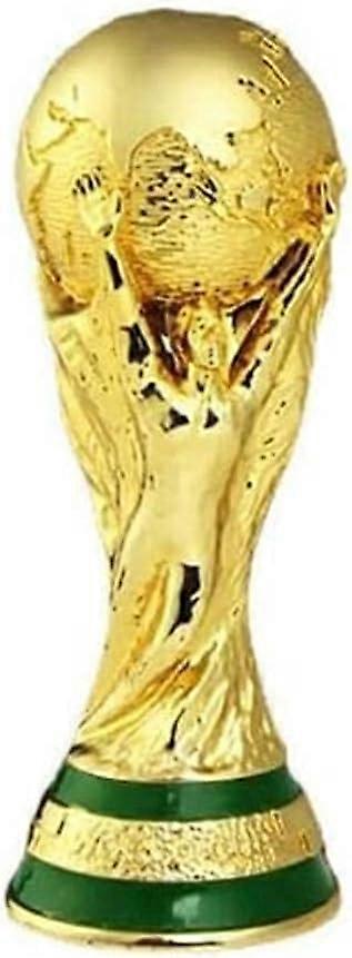 TTMA Qatar World Cup Trophy, Gold Cup Trophies with Custom Engraving, Own a Collectible Version of World Soccer's Biggest Prize (5.11inch)