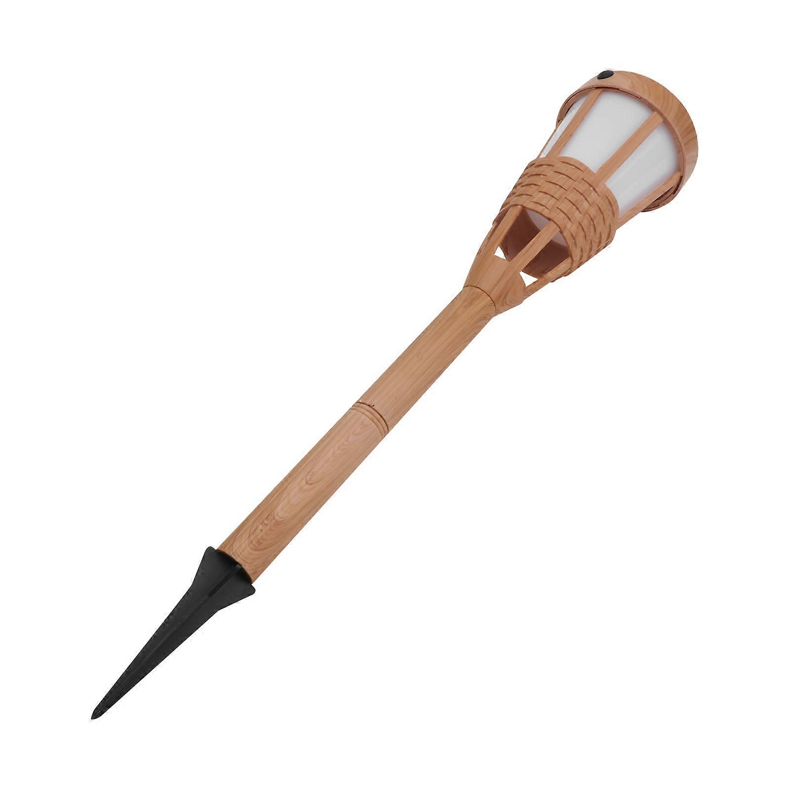 Solar Lamp Lighting Tool Torch Lamp Khaki 57.00X10.00X10.00CM Energy Saving Creative Design For Lawn 1Pcs