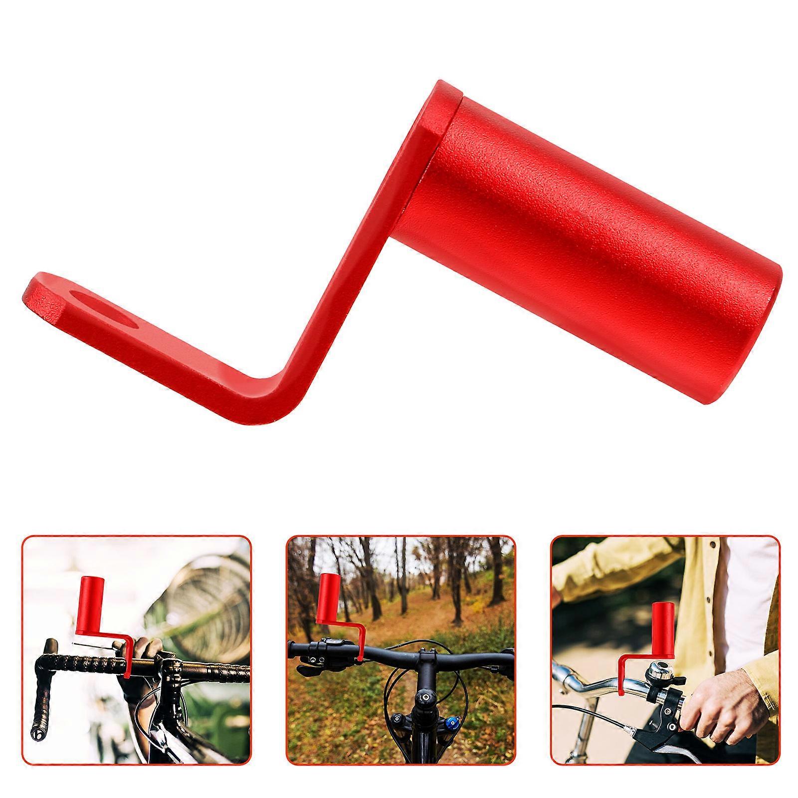 Bike Handlebar Extender Multi Function Extension Bar Bracket Lightweight Slip Proof Design for Mounting Lights and Devices Sturdy Support