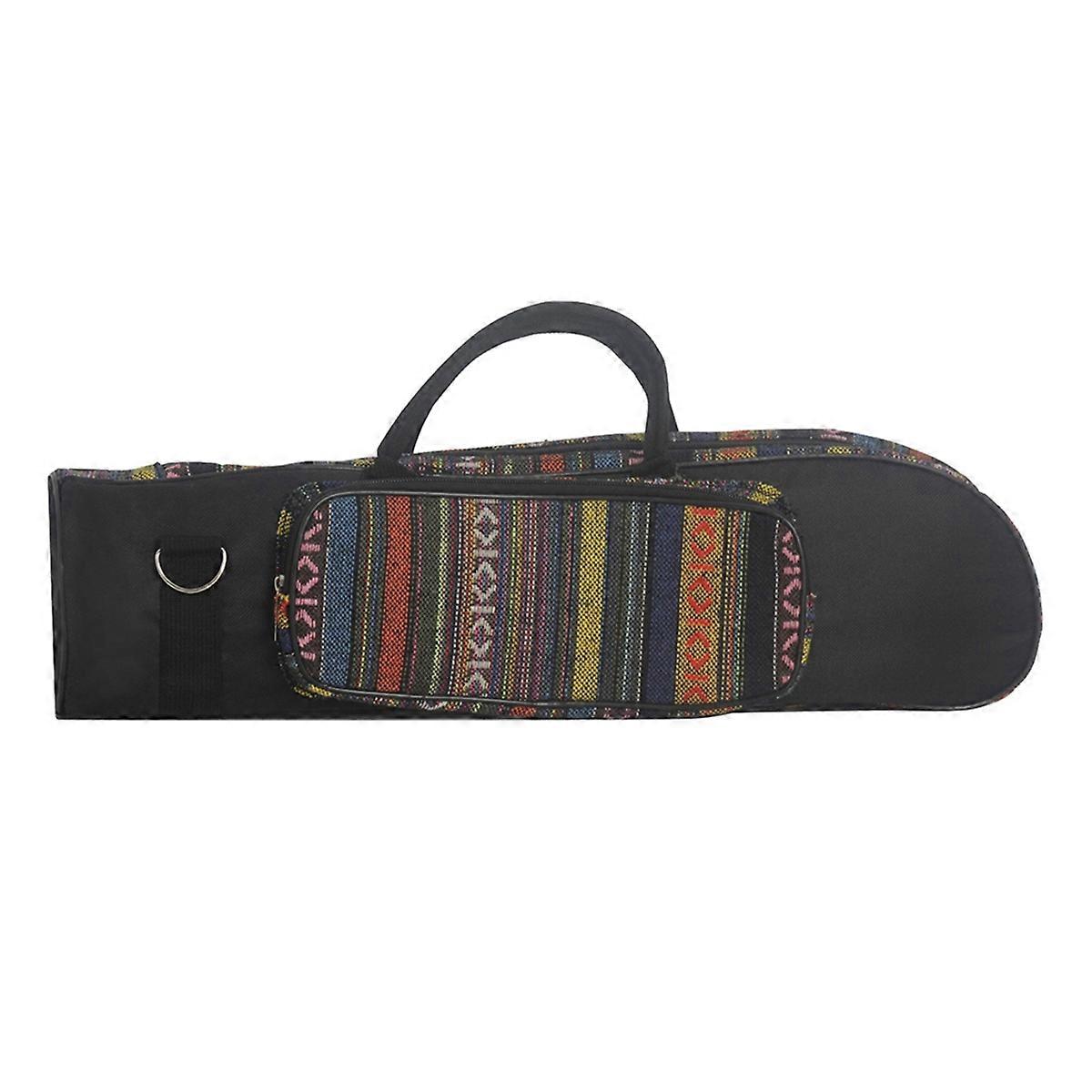 Portable Ethnic Style Trumpet Waterproof Oxford Cloth Cover Ethnic Style Trumpet Brass Instrument Storage Bag