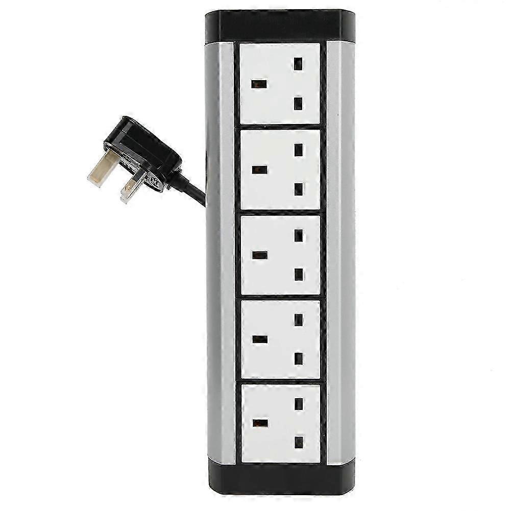 Power Socket 5 Outlets Table Type Electrical Appliances for Home Office Standard