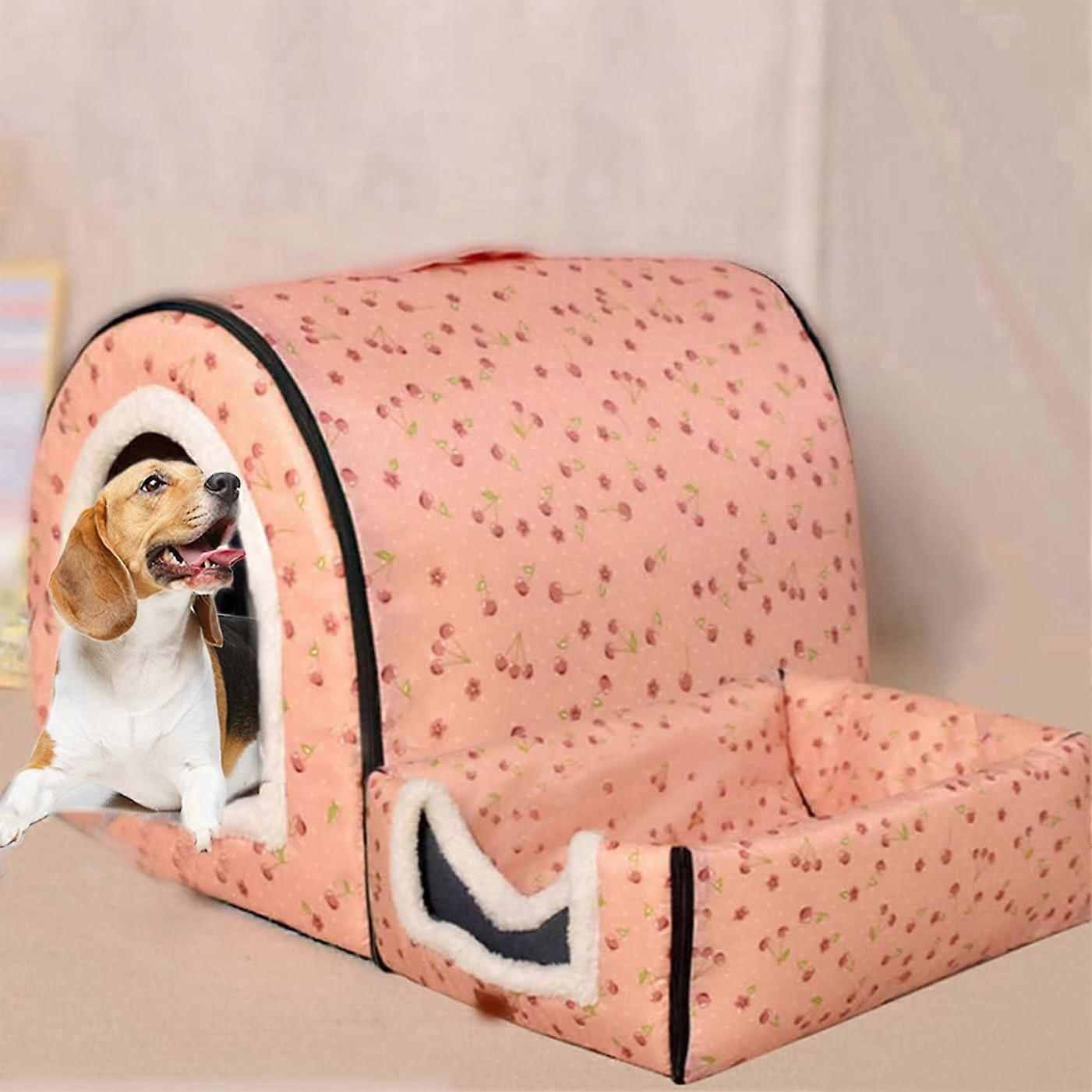 Extra Large Dog Kennel XXL Warm Dog Bed Calming Dog Kennel Indoor Outdoor (XXL92*68*72cm D)