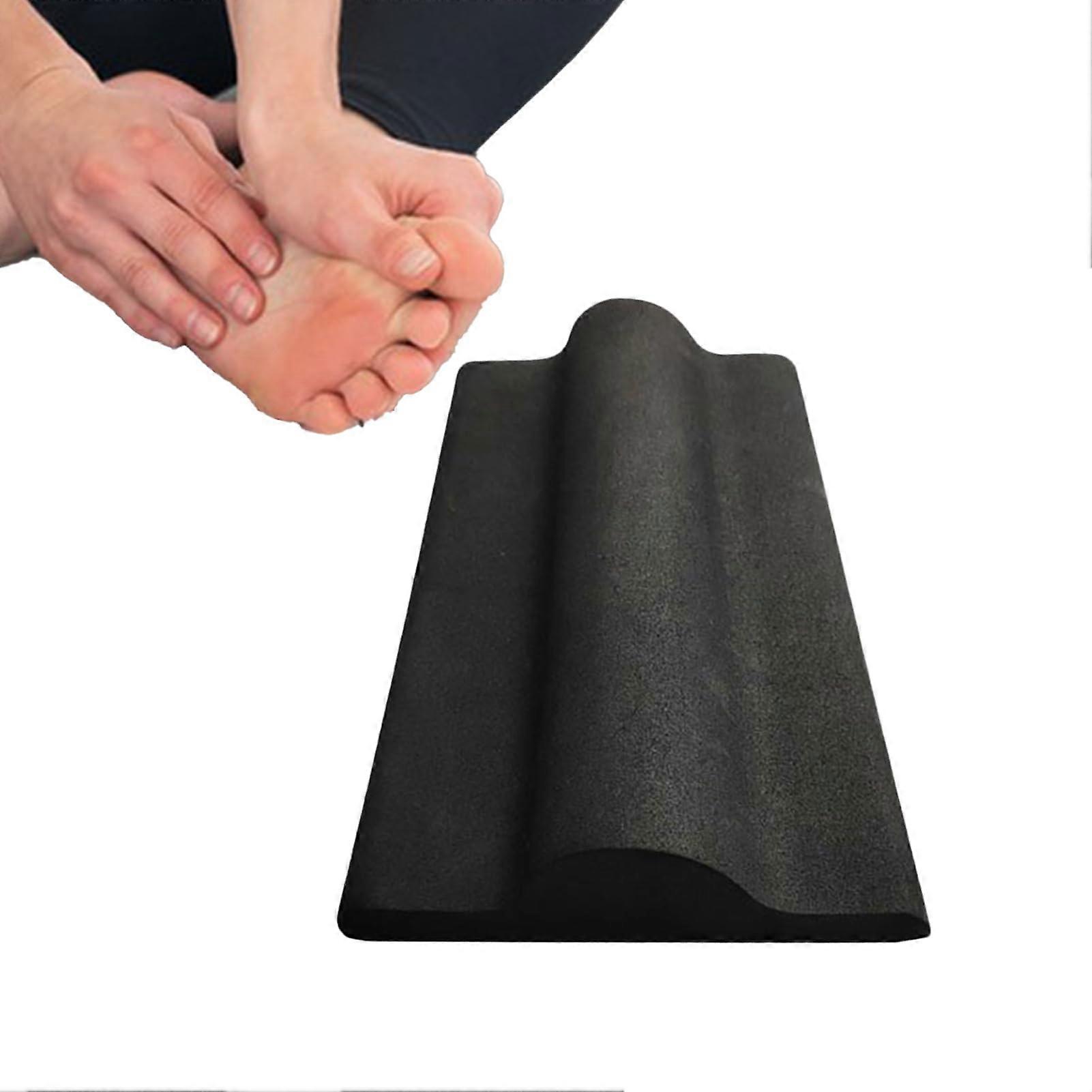 Portable Leg Balance Board, Adjustable Foot Slant Plate, Stretch Exerciser, Home Gym Workout Tool, Black