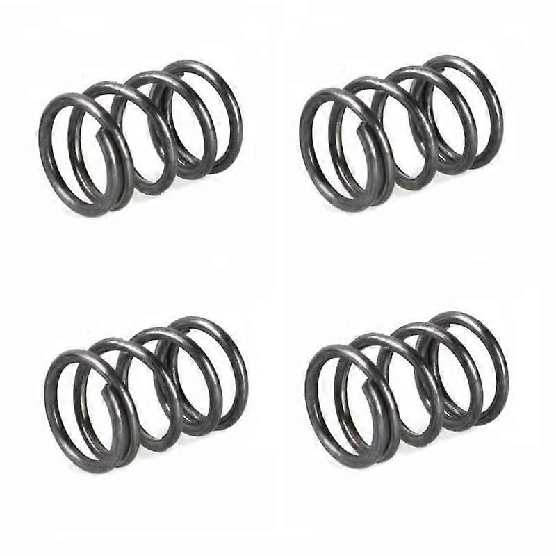 4 pieces compression spring, length 30mm, diameter 2.5mm, outer diameter 28mm.