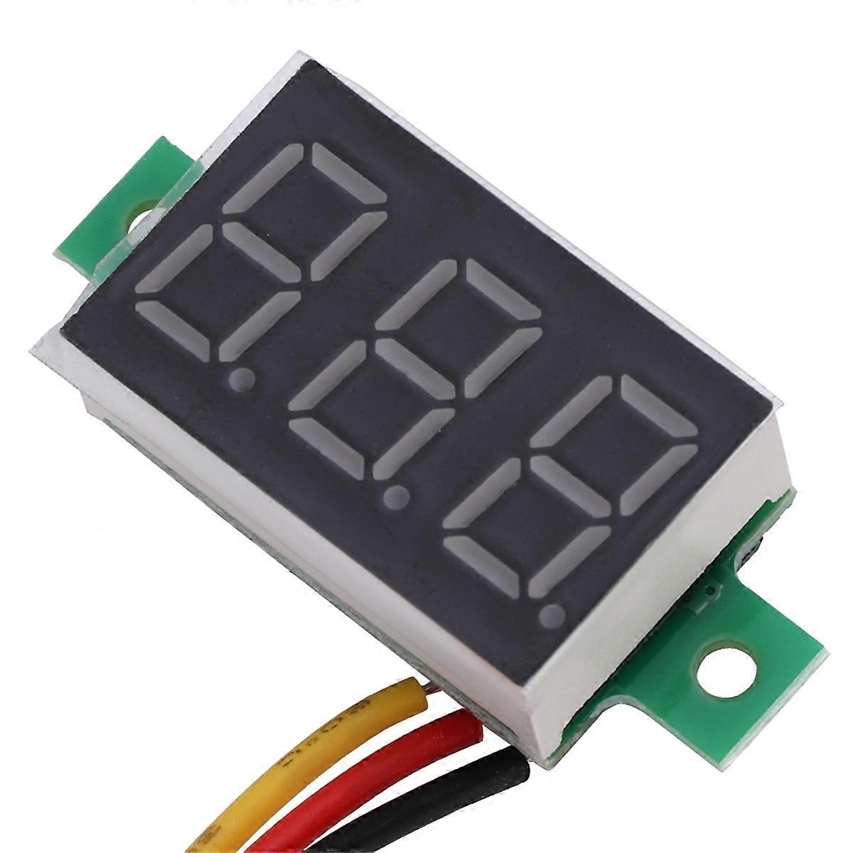 Safe Mini Digital Voltmeter Digital Voltmeter for Measure Voltage