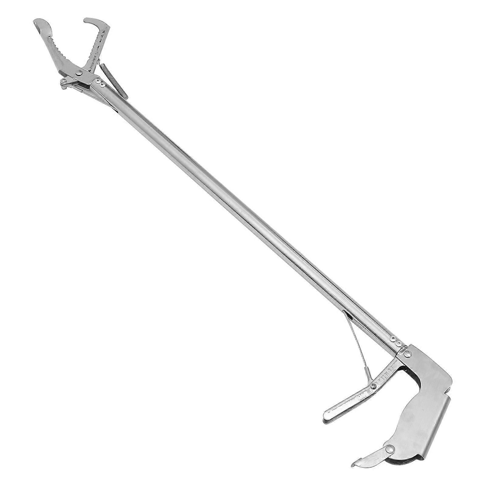 Stainless Steel Snake Catcher Clamp with Lock – Durable, Flexible Snake Trap Clip for Easy Use and Safe Retrieval by Families and Friends