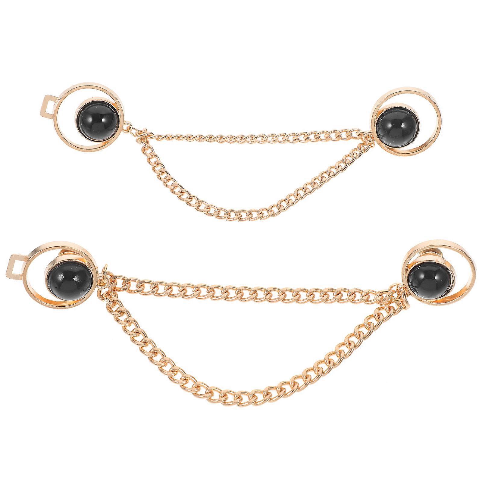 Waist Tightener Buttons Jeans Extender Waist Extender Button Assorted Color Zinc Alloy 2Pcs