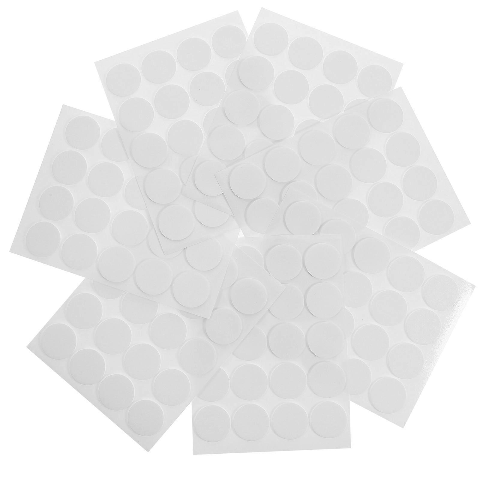 20pcs Candle Wick Stickers, Double Sided Adhesive Tape for DIY Candle Making, Heat Resistant, Easy to Use for Centering Wicks in Containers