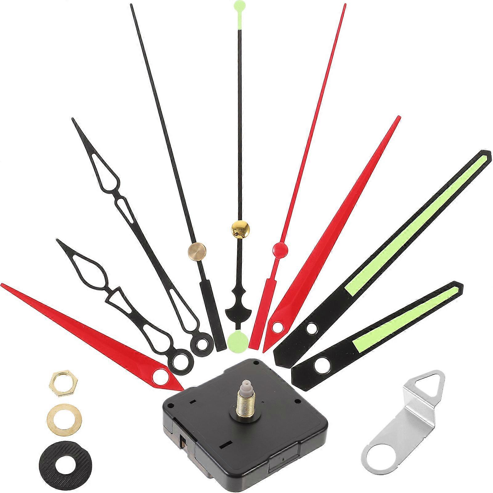 Pendulum Clock Mechanism Replacement Kit with Fluorescent Repair Tools for Wall Clocks – Durable Movement for Various Clock Projects