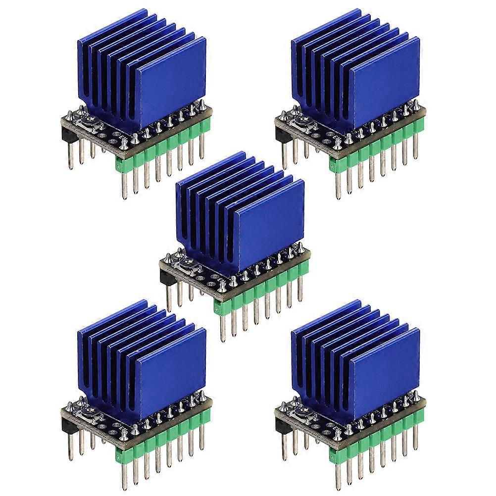 5pcs Professional Stepper Motor Driver for 3D Printer Use with Large Heat Sink and ABS Material