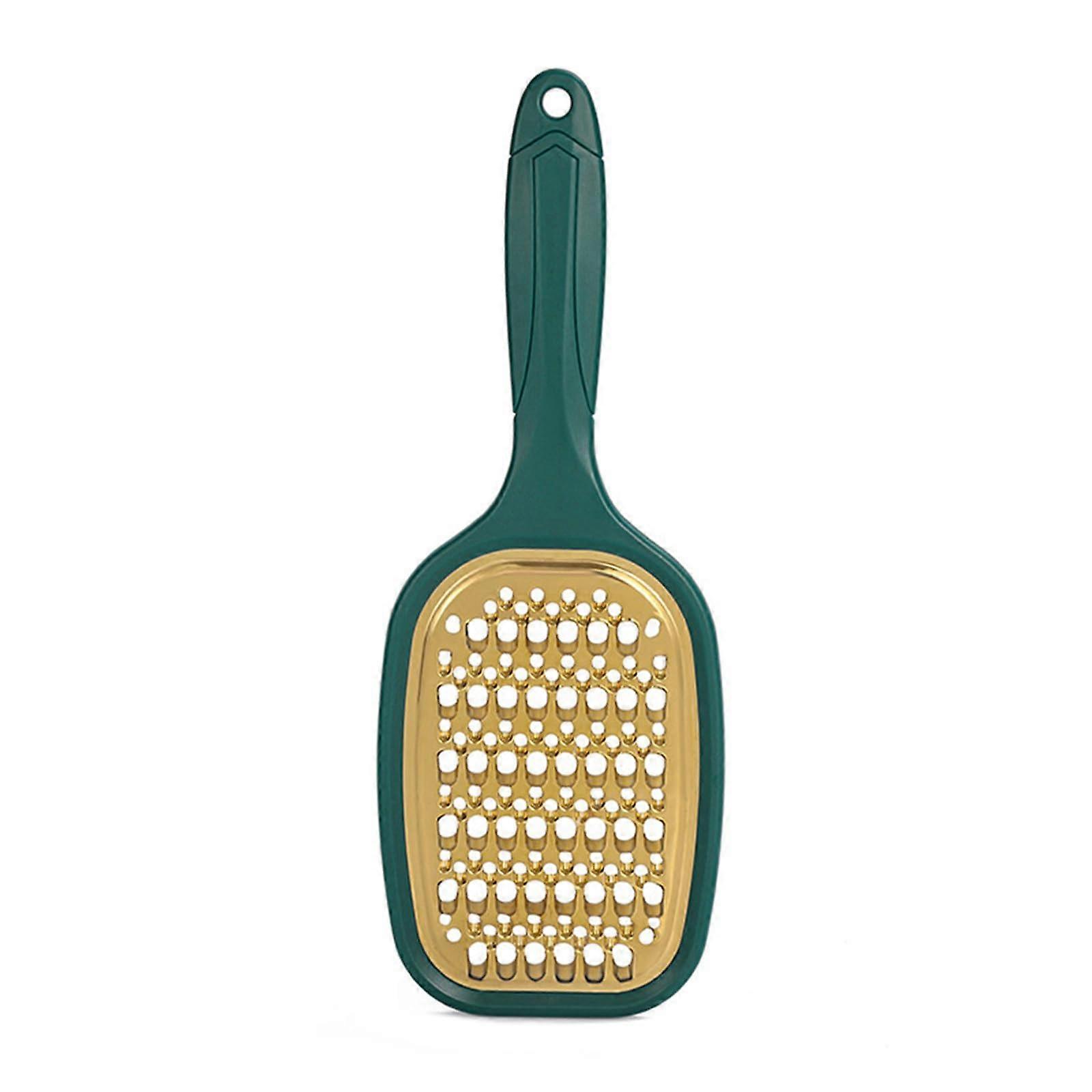 Portable Potato Grater for Kitchen, Vegetable Shredder and Zester Grater for Kitchen 28x10.5cm Green