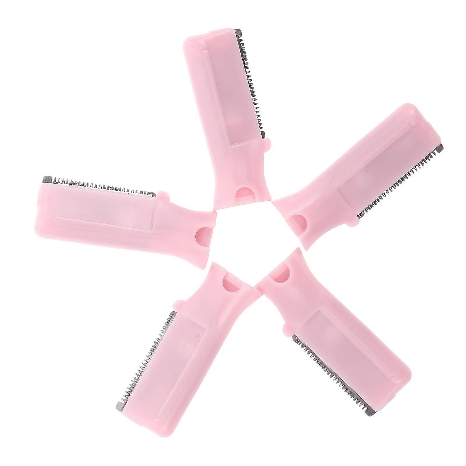 Eye Brow Eyebrow Refill For Travel Daily Use Stainless Steel 2.70X1.00X0.30CM Hair Removal 5Set