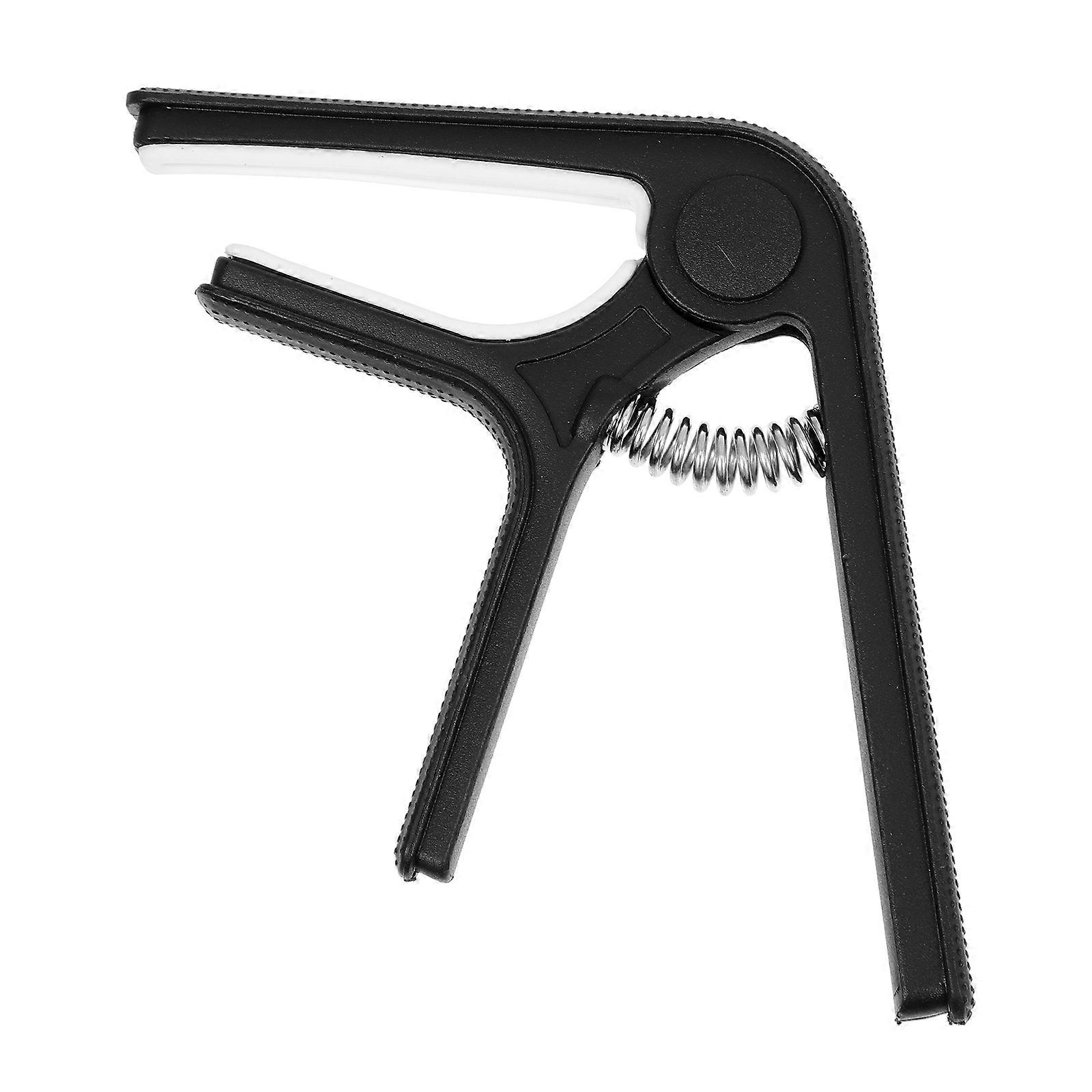 Acoustic Guitar Capo Multi-Functional Black Color Capo for Performance Repositioning 1Pack