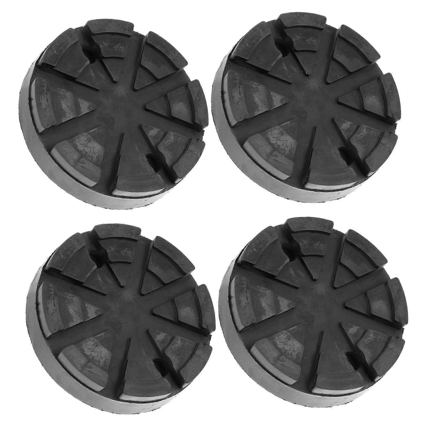 Socket Adaptor Pack of 4 Lift the Tray Mat to Car Support Stand for Car Rubber Mat Adapter Stabiliser Pad Jack Pad Lift Floor
