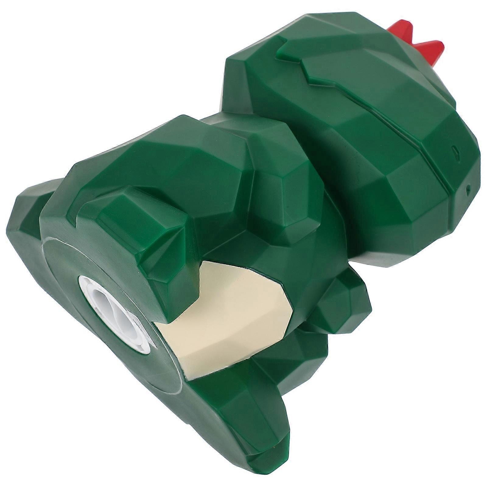 Dinosaur Shaped Decorative Piggy Bank Sturdy Vinyl Money Saving Jar Cute Desktop Savings Bank for Birthdays Holidays Special Occasions Encourages
