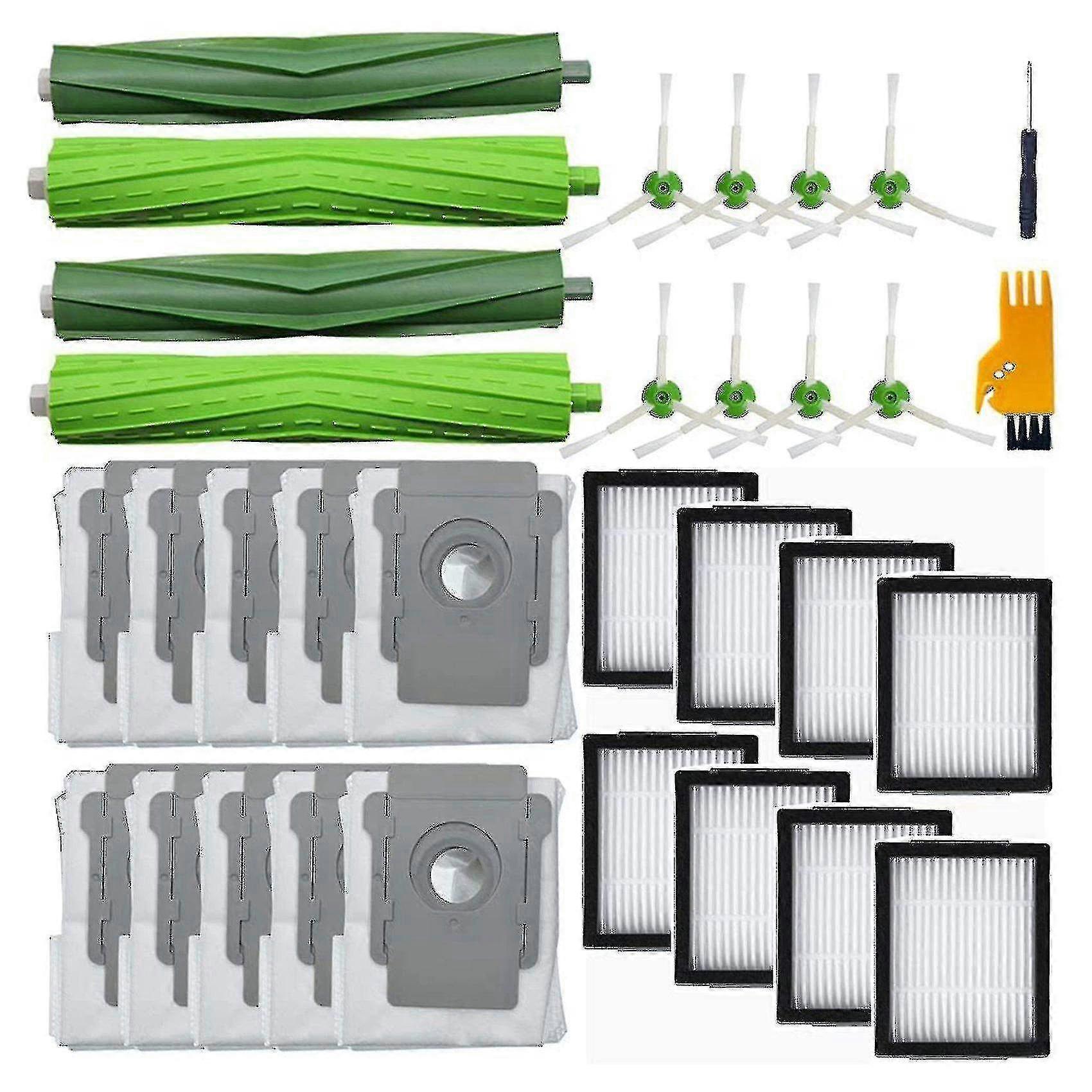 Hepa Filters and Vacuum Bags Compatible with iRobot Roomba i7, i7+, i6+, i8, and i3+ Models