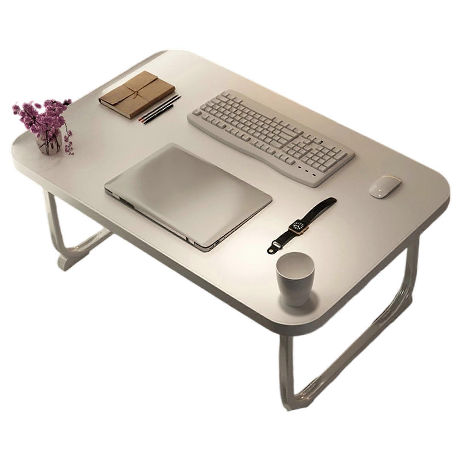 Foldable Notebook Laptop Table Heavy Load Computer Desk Stand Breakfast Serving Bed Tray for Bedroom Study Room  Dabai