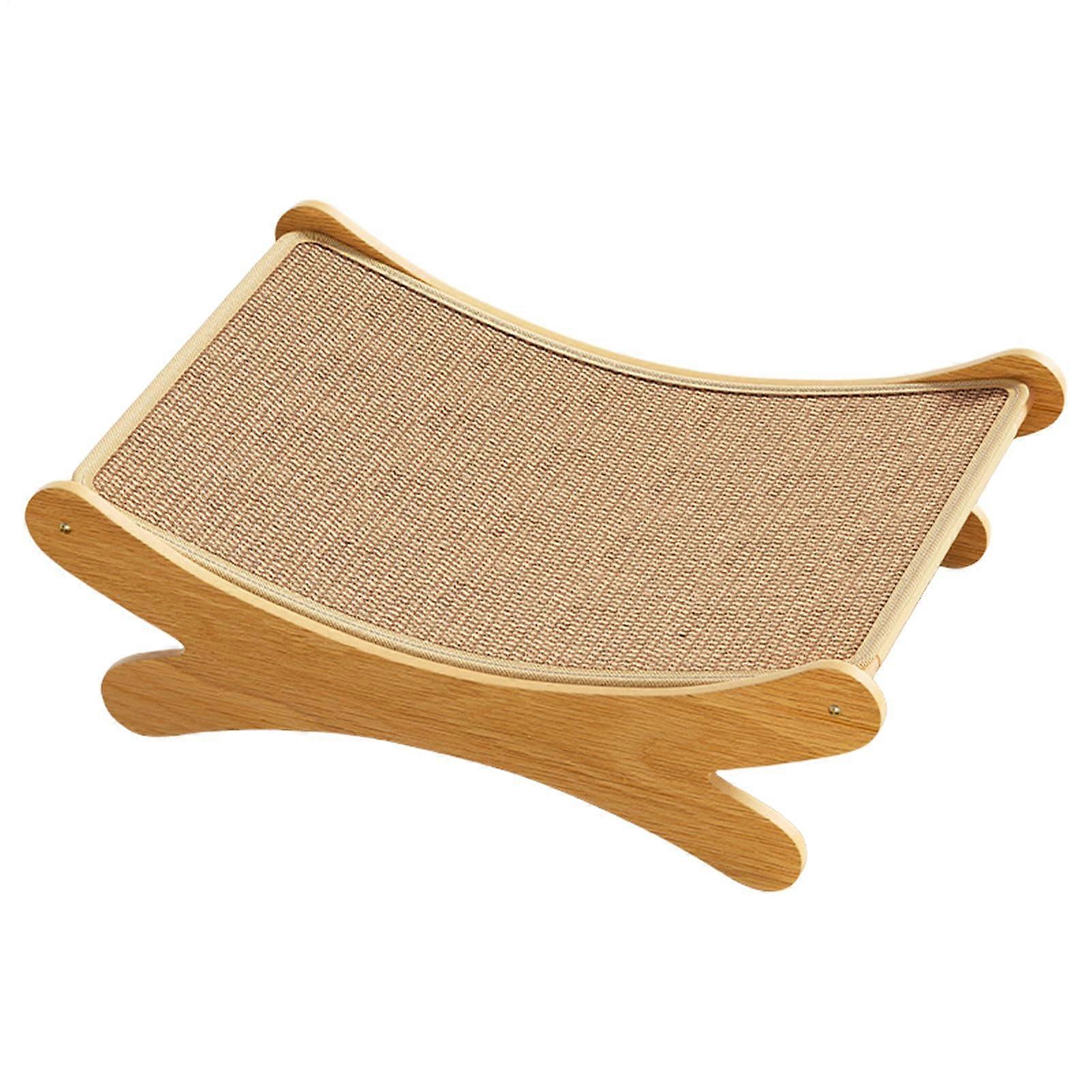 Cat Scratcher 2in1 Scratching Lounge Bed Breathable FabricResistant Cat Bed