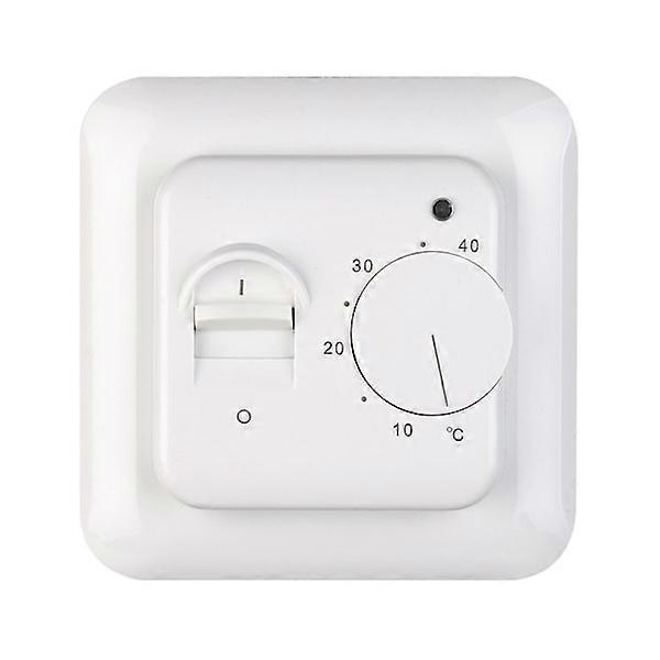 Manual Electric Underfloor Heating Thermostat with AC 220v 16a Probe, Mechanical Underfloor Heating Thermostat Regulator (z)