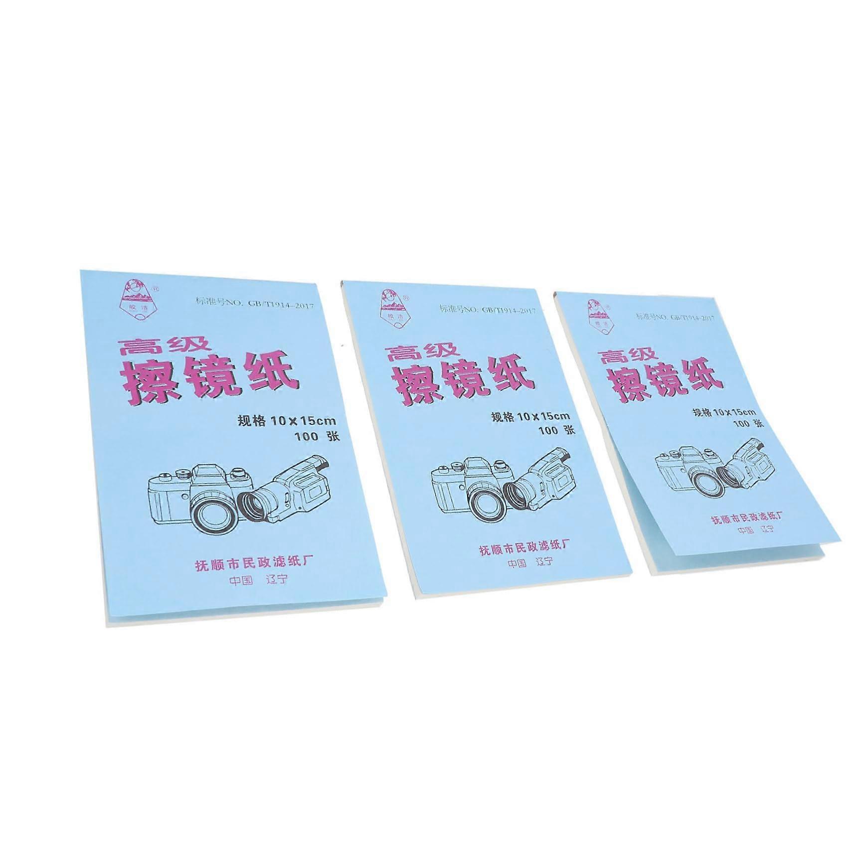 Portable Cleaning Paper for Microscope Lenses, AntiStatic for Removing Fingerprints
