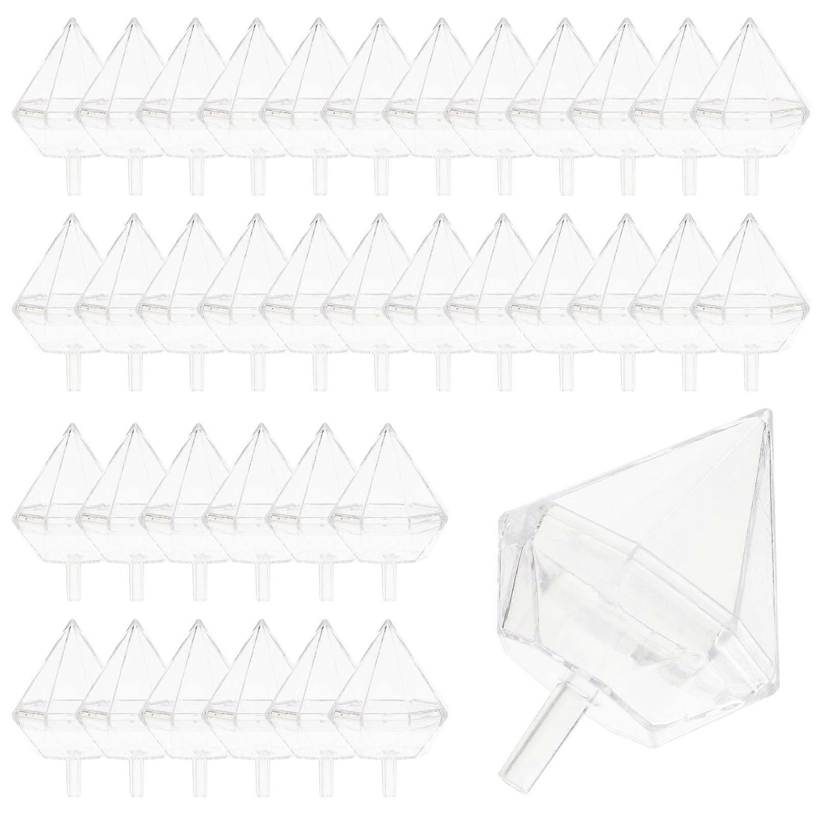 Clear Chocolate Box Holder for Storage Use Portable Size 80Pcs Plastic Transparent