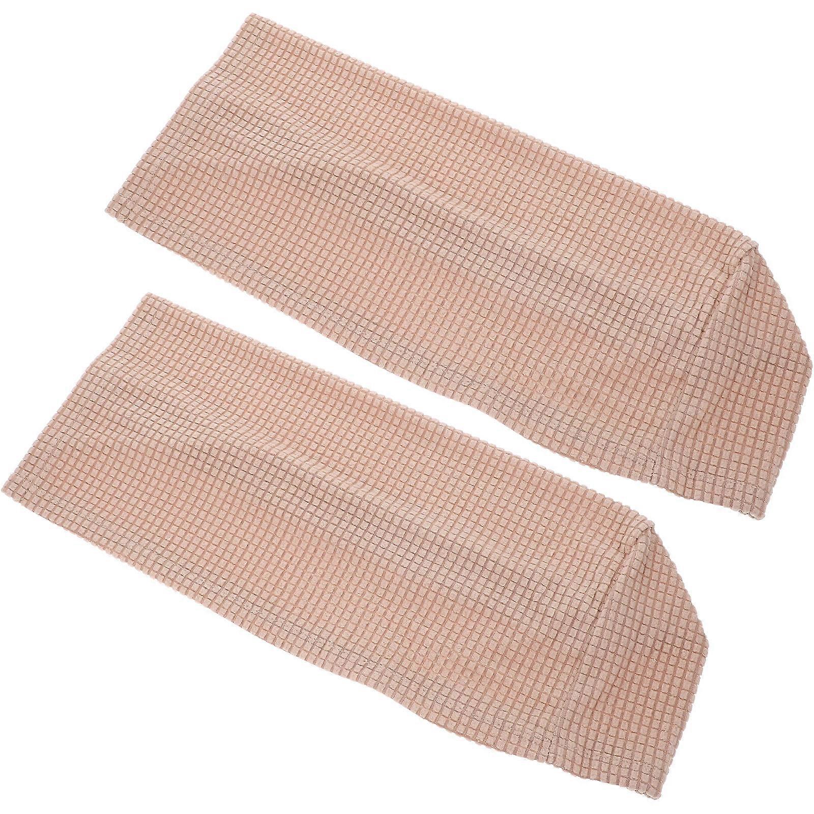 Spandex Arm Covers 2Pcs Slipcovers For Recliners And Armchairs Simple Design Anti-Slip Effective Furniture Protector